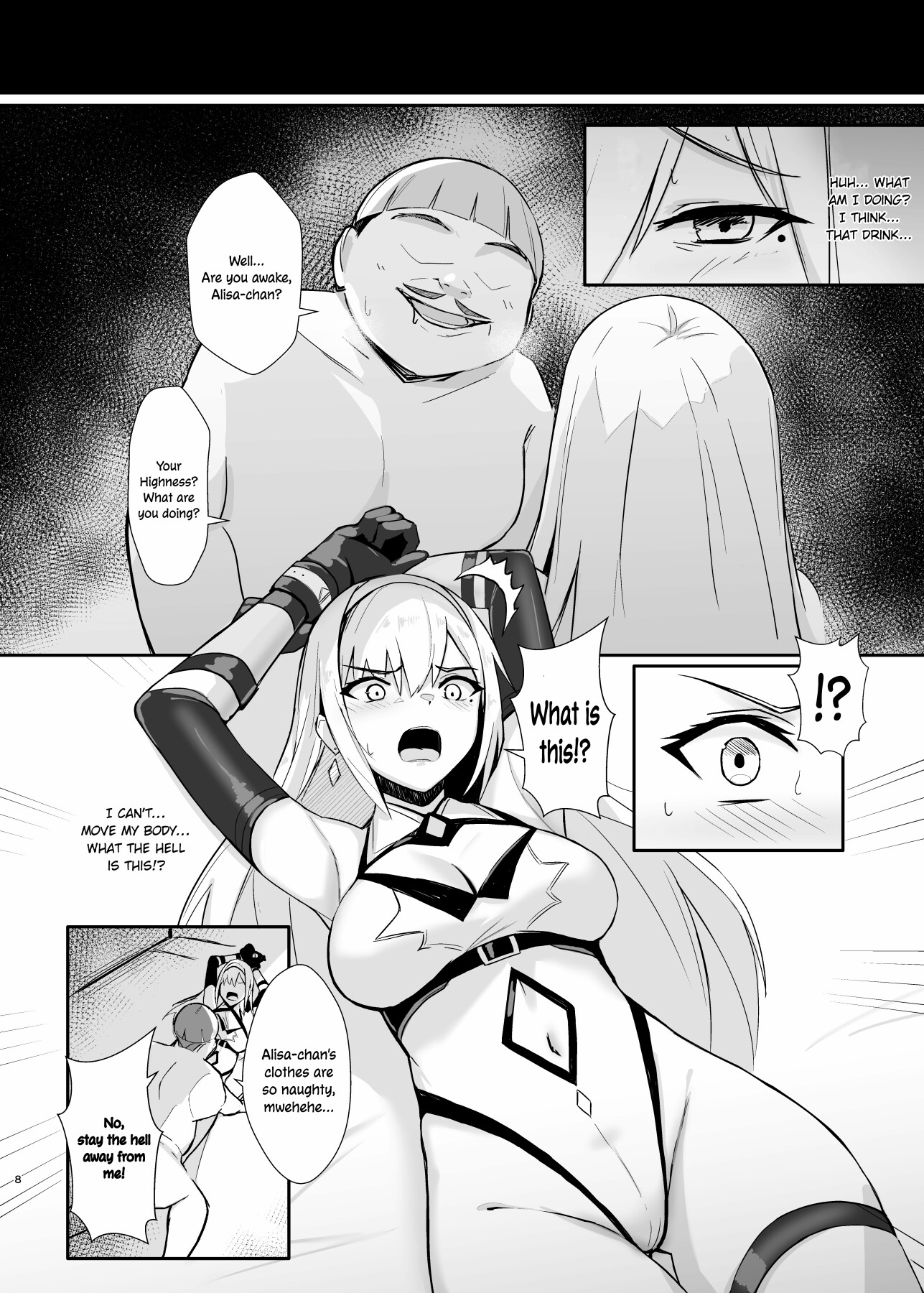 Hentai Manga Comic-ALISA -The Greedy King's Trap--Read-6